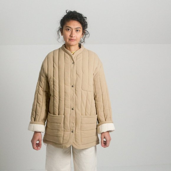 Kordal Studio Jackets & Blazers - PRICE FIRM*Kordal Quilted Sawyer Jacket, Sand